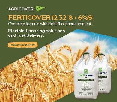 Ferticover fertiliser 12.32.8