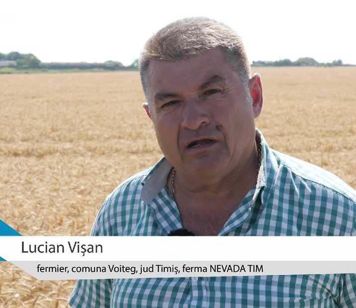 Lucian Vișan, partener Agricover din Timiș, despre îngrășămintele foliare aplicate în cultura de grâu